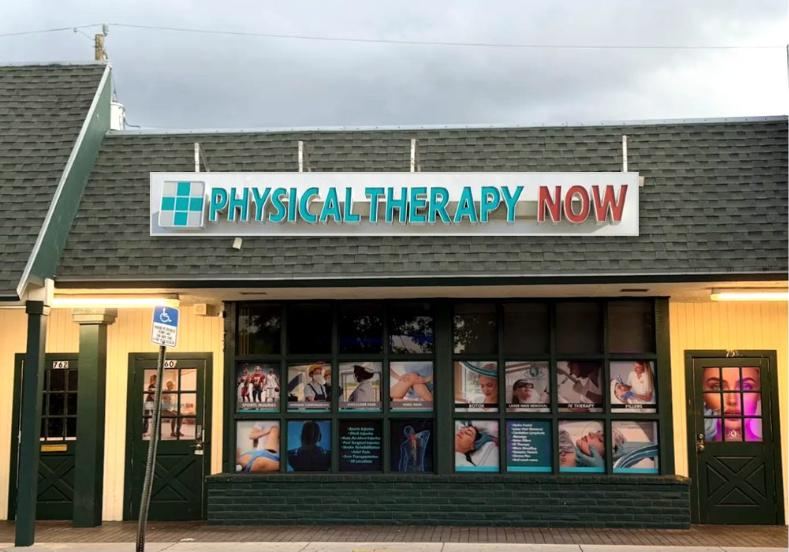 Physical Therapy Now clinic in the green-roofed plaza at 760 NE 167th St