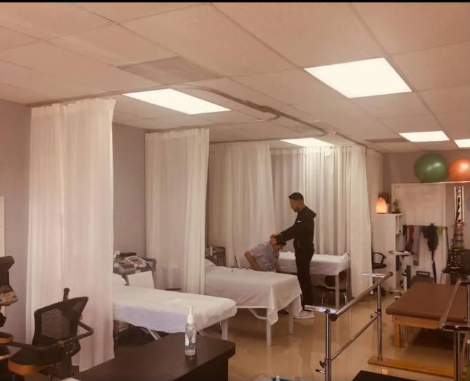 Treatment room at Physical Therapy Now North Miami Beach